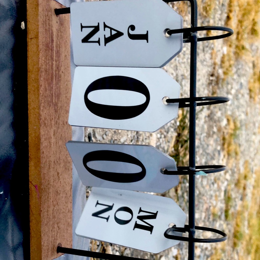 Modern/rustic date planner